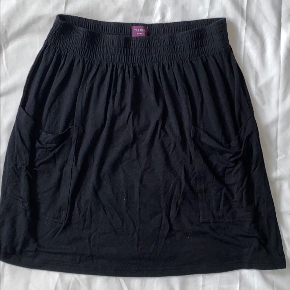 Black Flowy Skirt